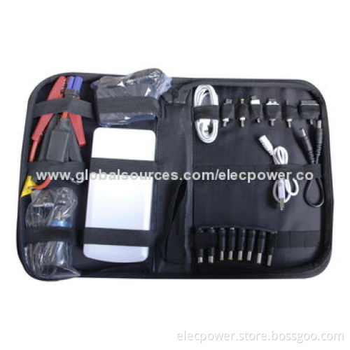 8,000mAh Capacity Multi-functional Mobile Power Bank for Under 6L Cars, Mobiles, Laptops, Notebooks